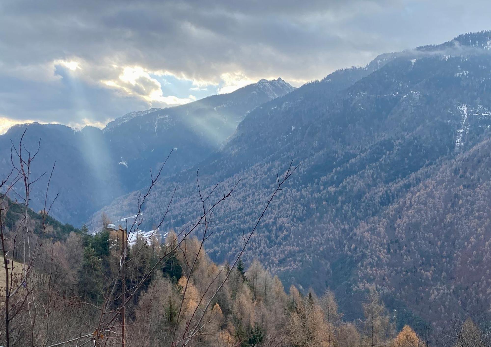 Cielo E Terra Chalet Zencheri Con Vista Panoramica Piazza  エクステリア 写真